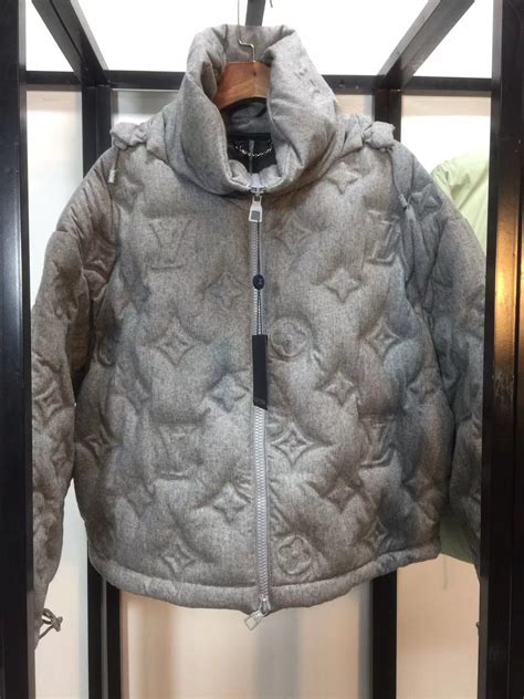 louis vuitton jacket men|Printed Puffer Jacket .